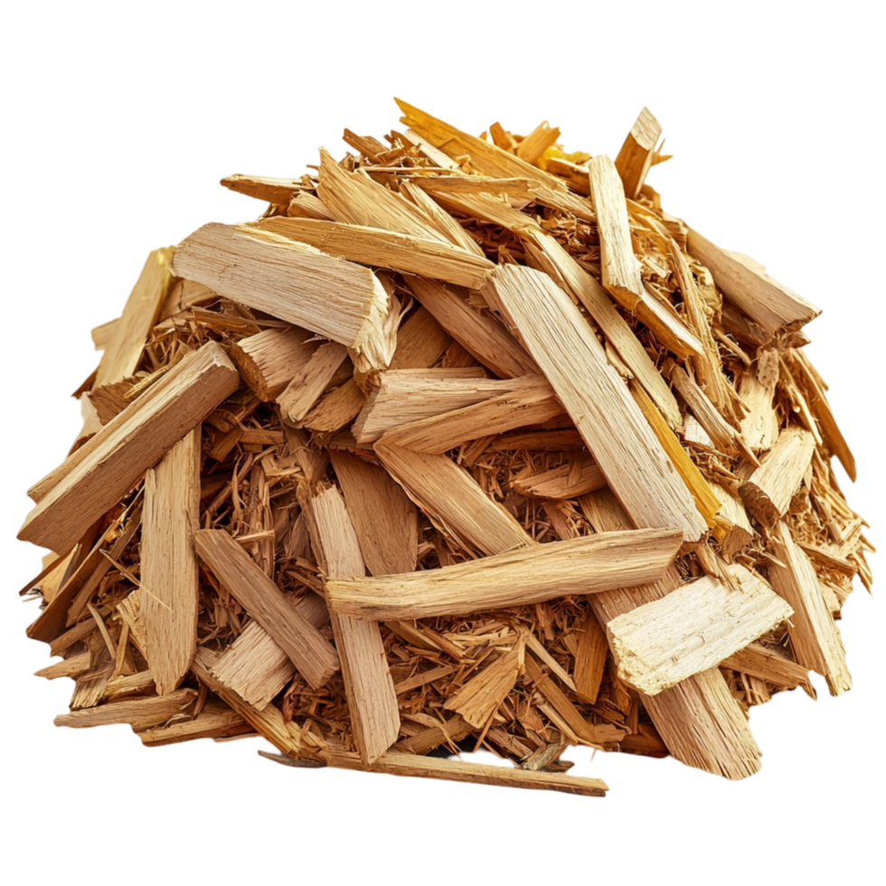 Pile of wooden shavings arranged neatly png