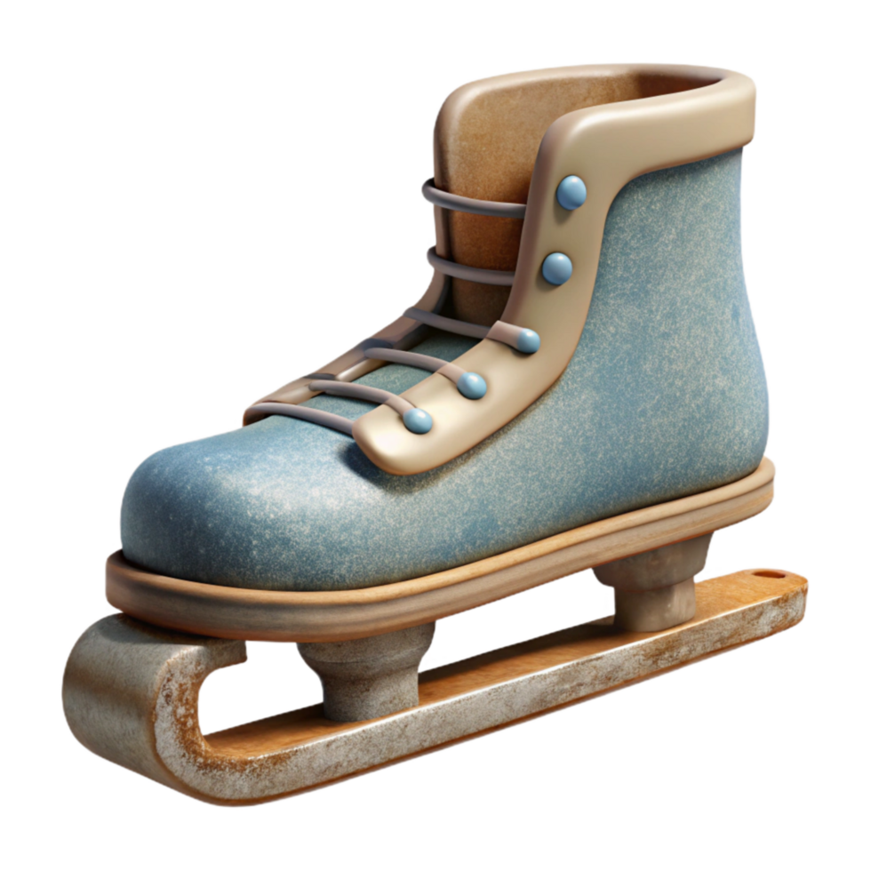 beautiful minimalist Ice Skates Blade Sharpness Cutout Element high resolution png