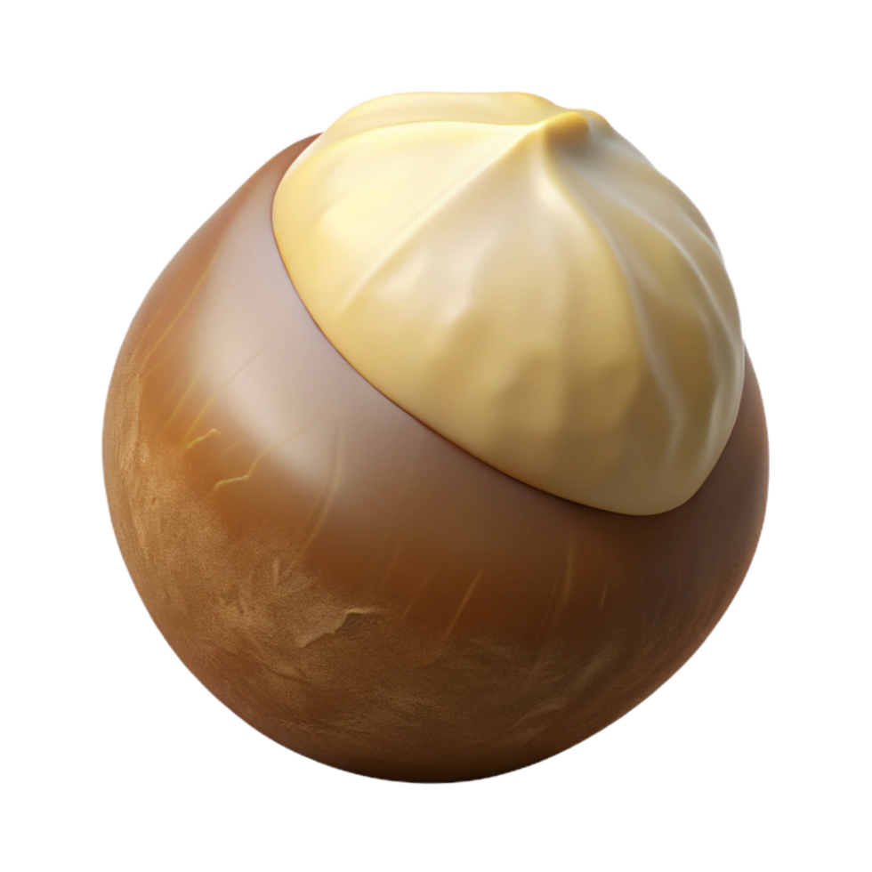 beautiful rustic Macadamia Nut Whole Cream Colored Transparent high quality png