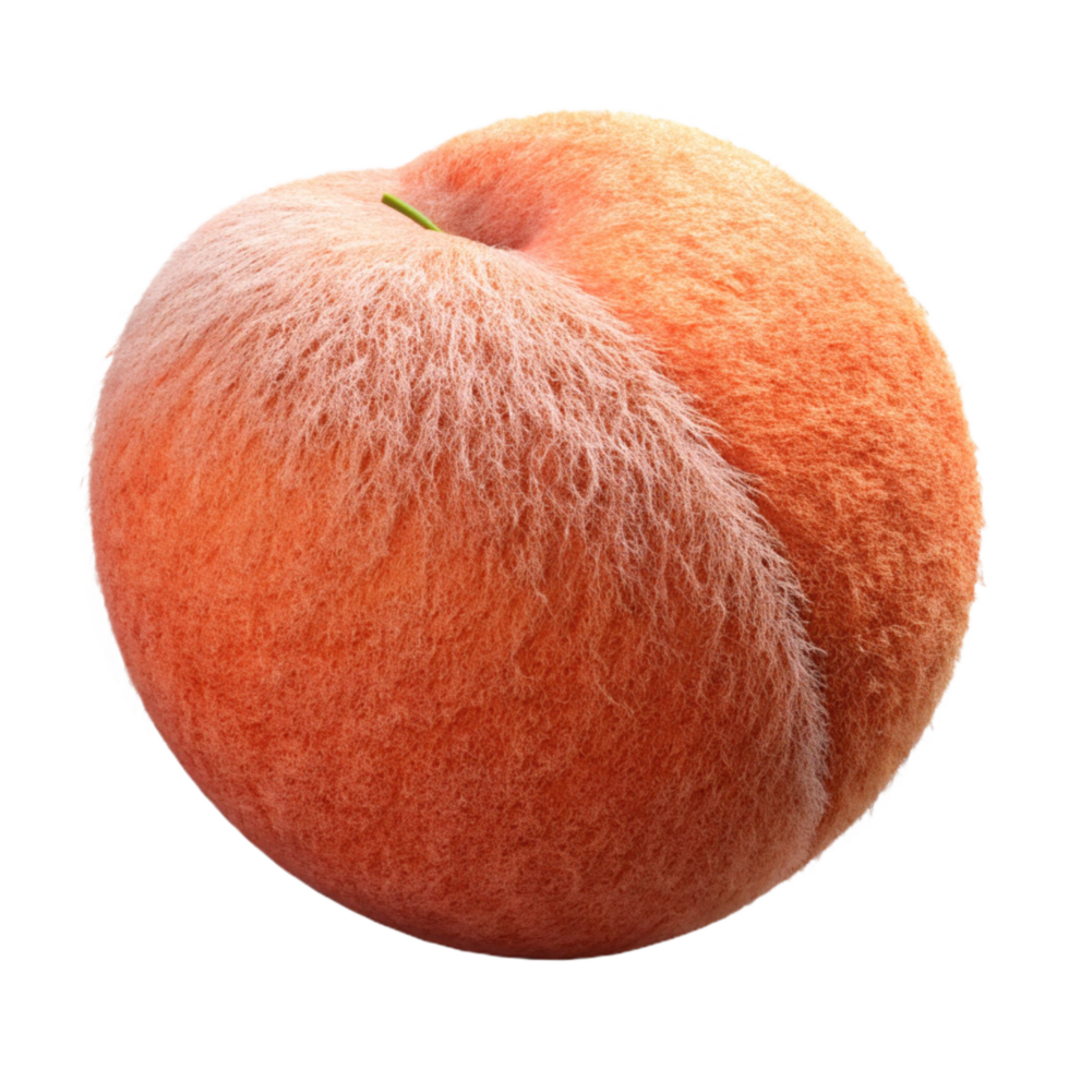 extraordinary abstract Peach Whole Fuzzy Skin Transparent Background authentic png