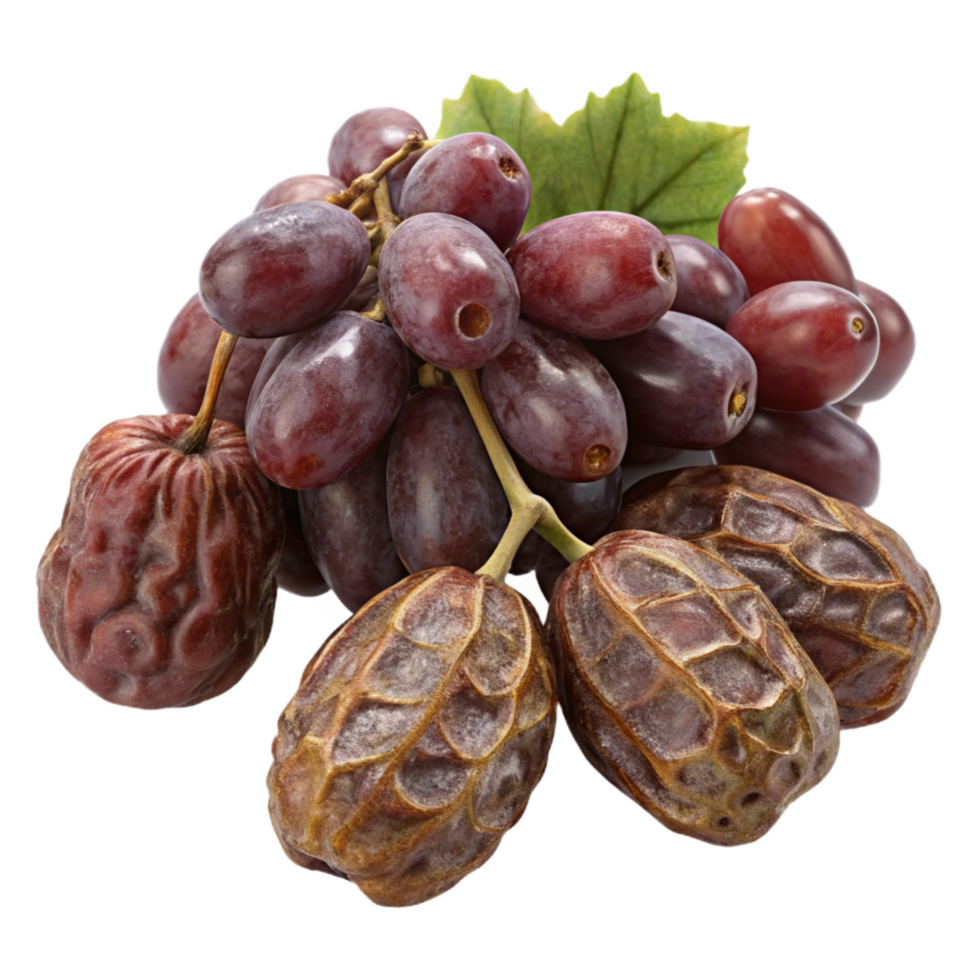 magnificent contemporary Raisin Cluster Dried Grape Isolated Cutout authentic png