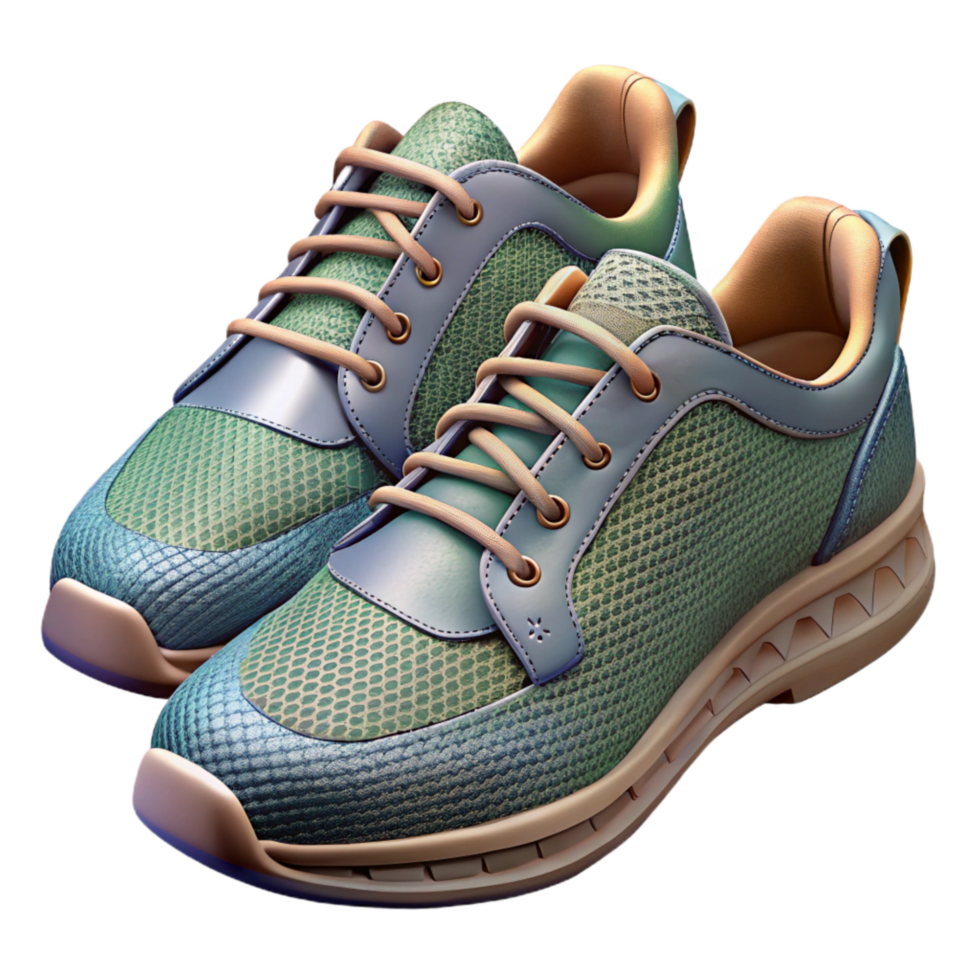 magnificent minimalist Running Shoes with Mesh Upper Isolated high resolution png