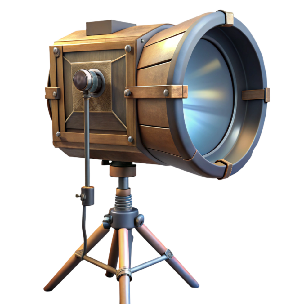 serene classic Studio Lighting Equipment with Softbox Isolated high quality png