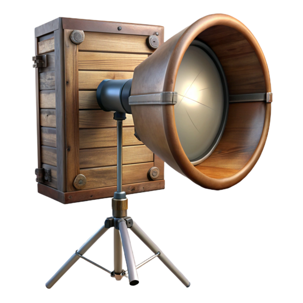beautiful rustic Studio Lighting Equipment with Softbox Isolated high resolution png