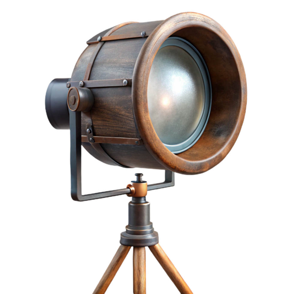 elegant traditional Studio Lighting Equipment with Softbox Isolated authentic png