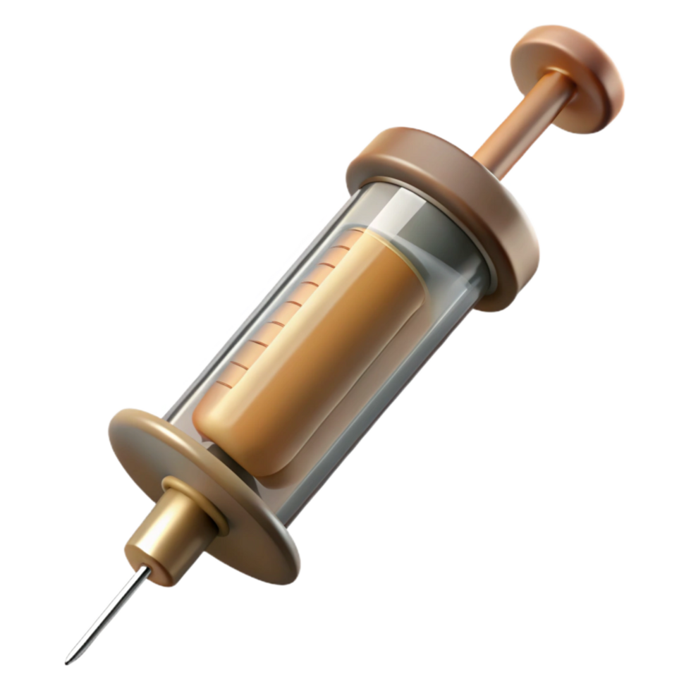 impressive classic Syringe Medical Grade Transparent Background high resolution png