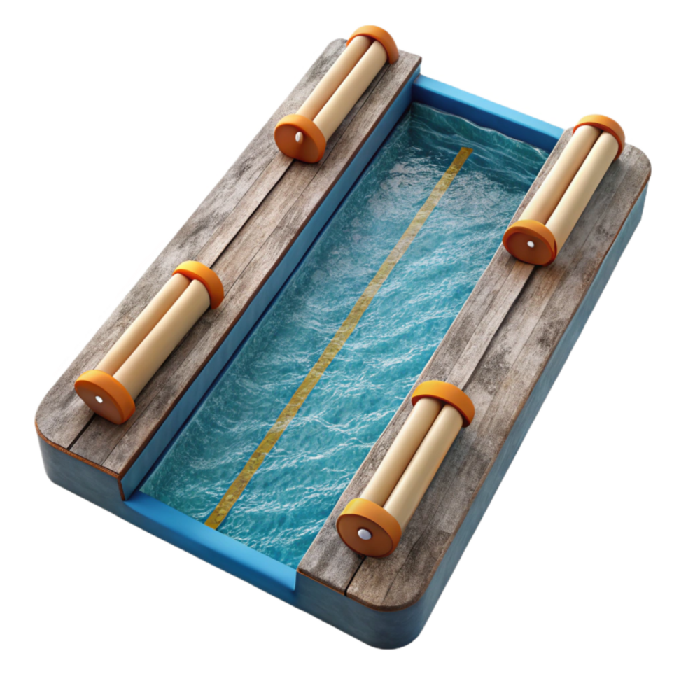 extraordinary rustic Swimming Pool Lane Lines Top View Cutout high quality png