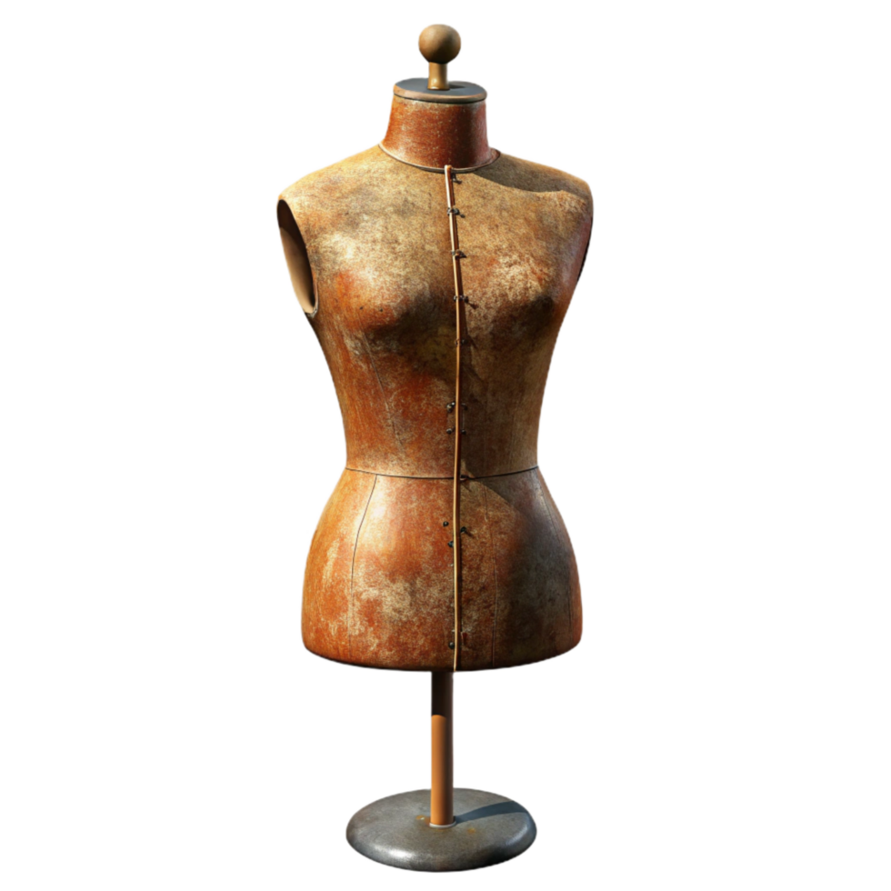 extraordinary artistic Tailor's Dummy Front View Isolated authentic png