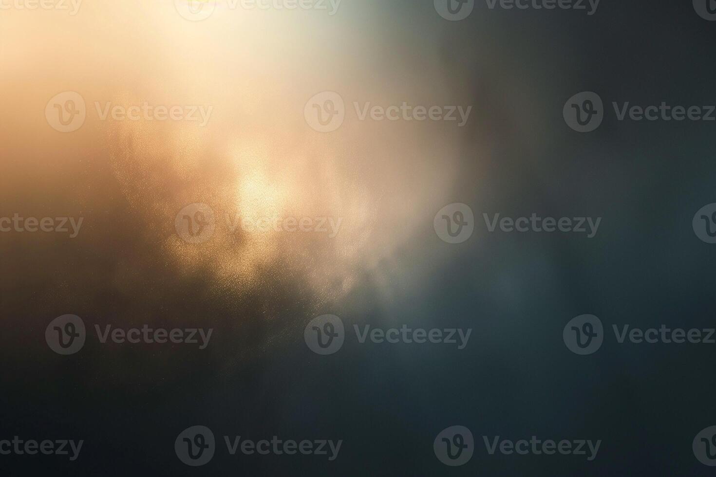 Mystical light beams break through the dark, creating an ethereal atmosphere. photo