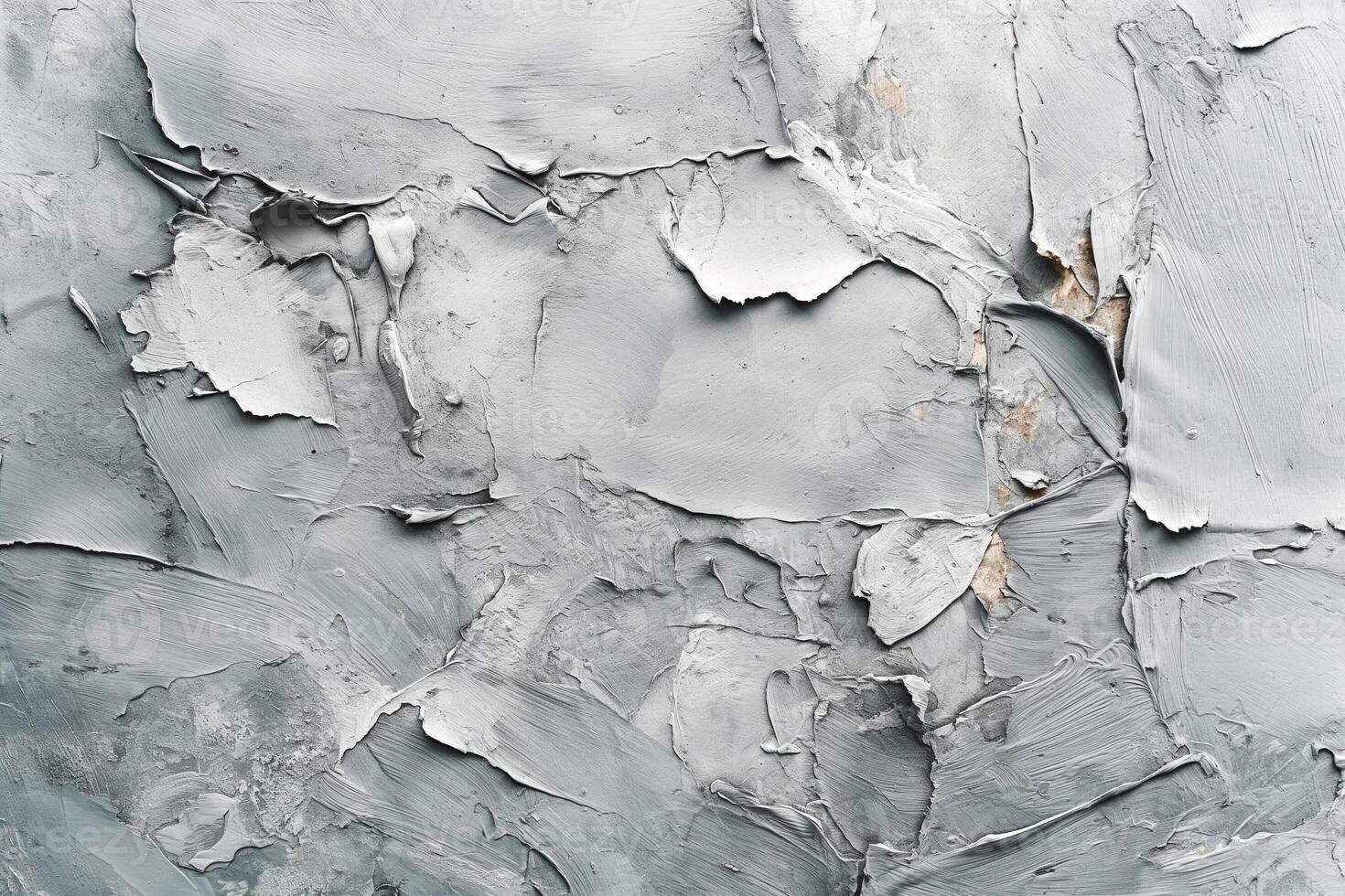 Abstract textured surface featuring layered gray paint, creating a dynamic and modern artistic backdrop. photo