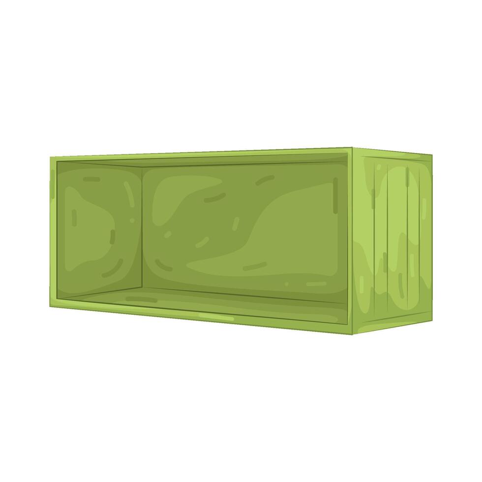 Illustration of Cargo Container vector