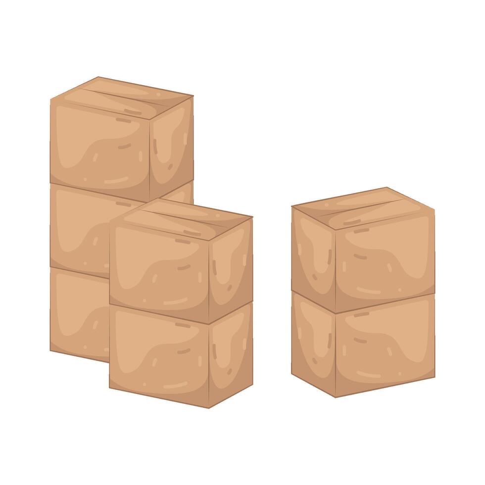 Illustration of Parcel vector