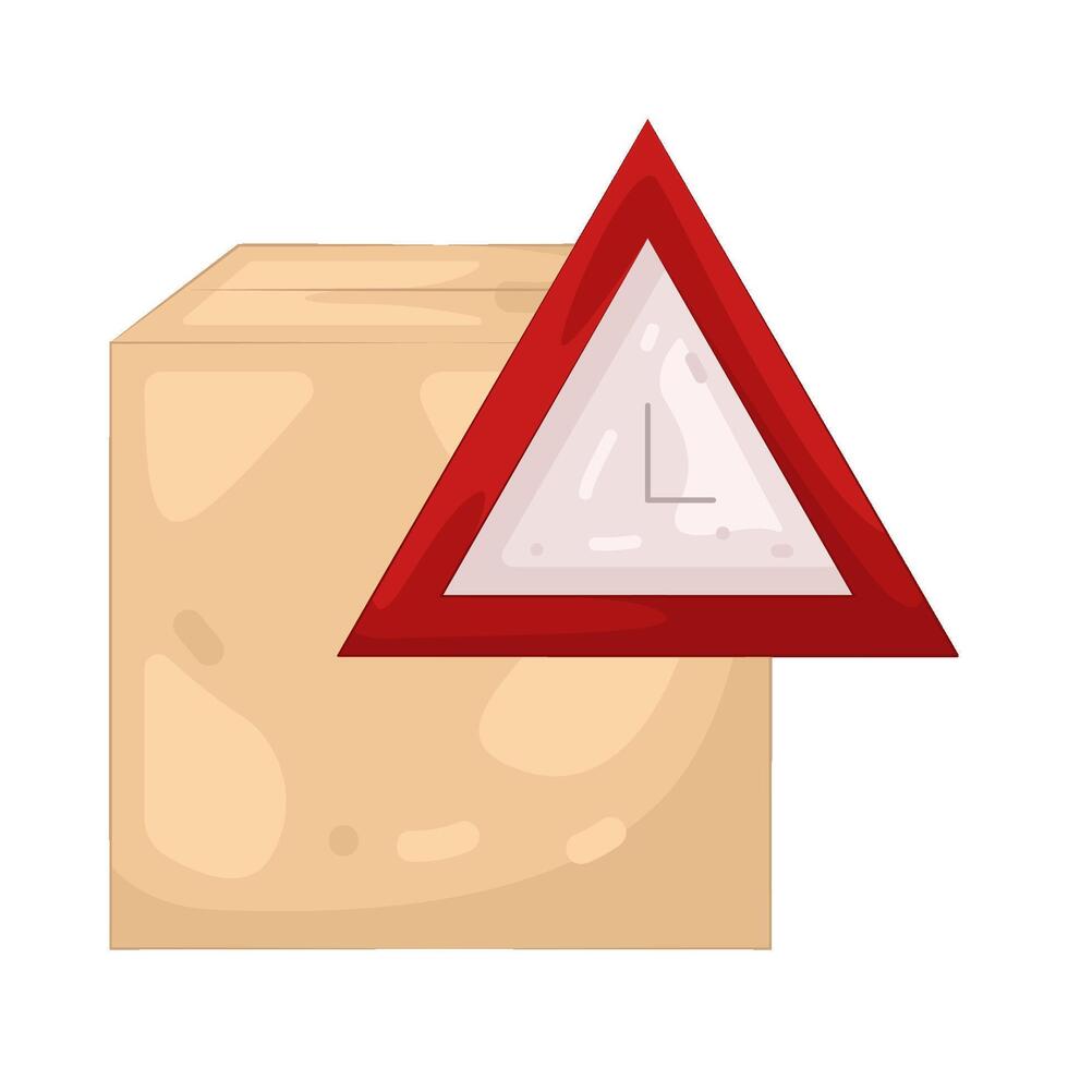 Illustration of Delivery Delay vector