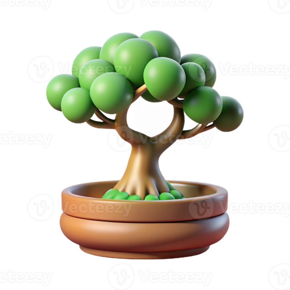 dramatic classic A bonsai tree in a decorative pot, minimalist aesthetic, soft lighting high resolution png