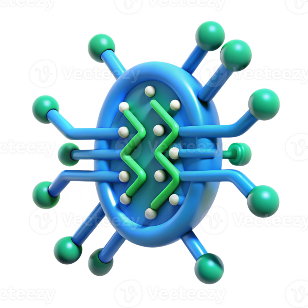 magnificent vintage A DNA strand forming the shape of a technological circuit board, glowing blue and green, microscopic detail, scientific illustration style high quality png