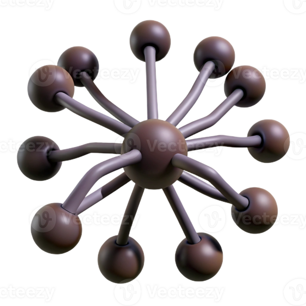 impressive abstract A network of interconnected roots, bio-art, dark background premium png
