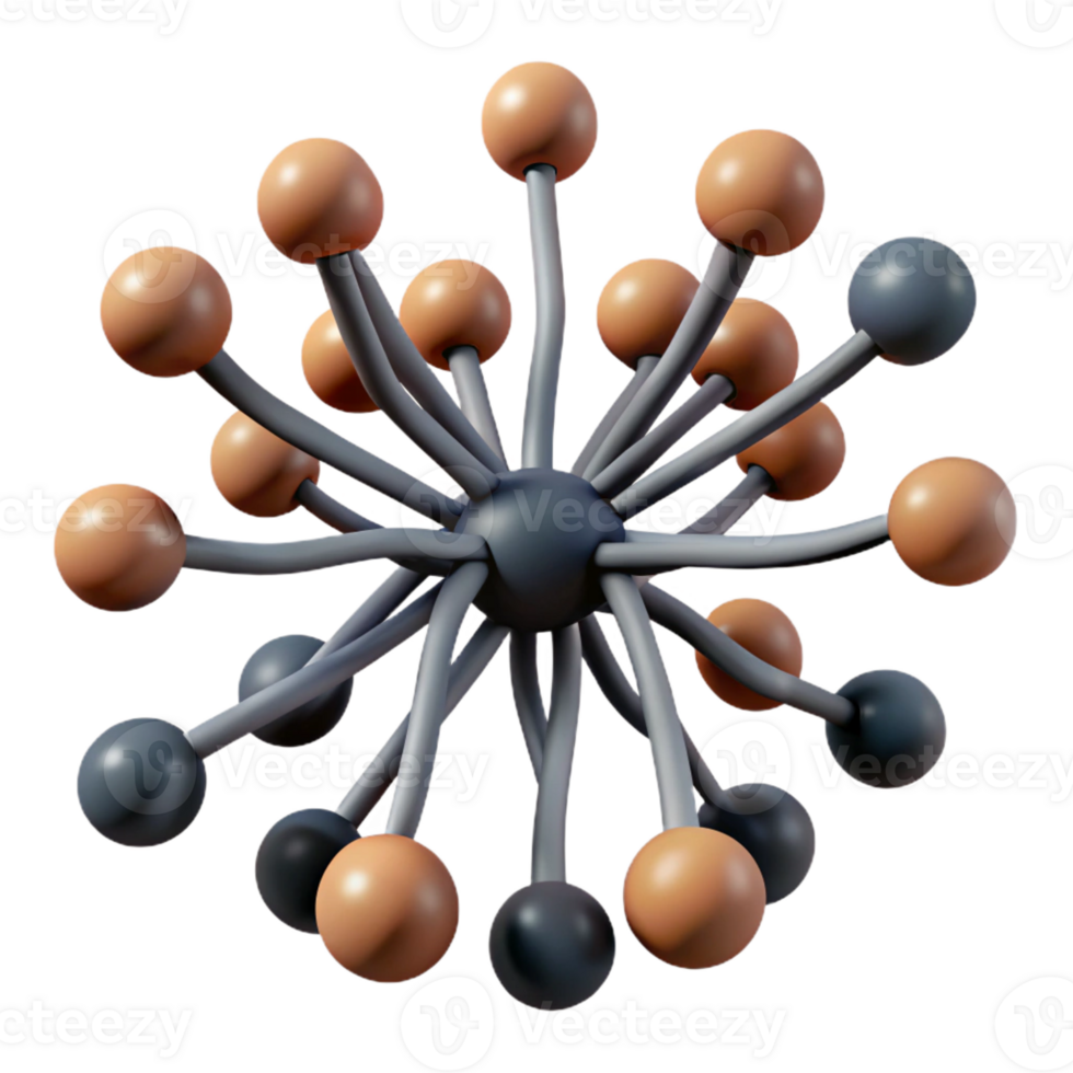 extraordinary vintage A network of interconnected roots, bio-art, dark background high quality png