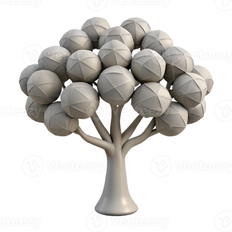 magnificent rustic A digital rendering of a fractal tree, mathematical art, monochrome palette authentic png