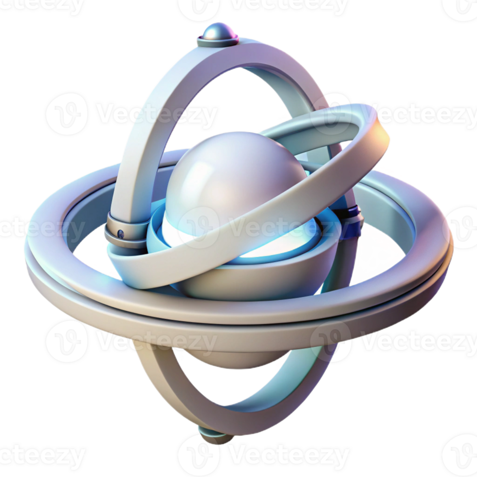 wonderful abstract A futuristic space station with rotating rings, bright white light, sleek and minimalist design, cinematic lighting, wide angle lens detailed png