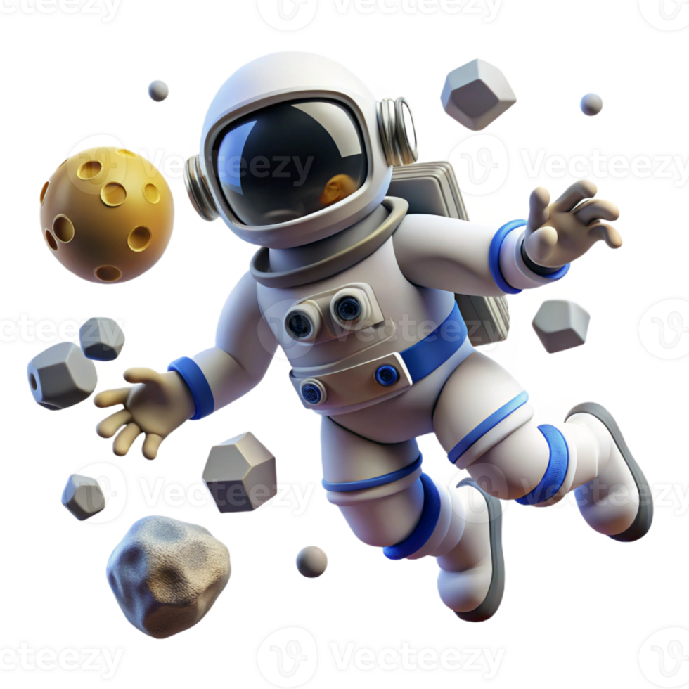 serene classic A lone astronaut floating in space surrounded by technological debris, realistic lighting, space opera style exclusive png