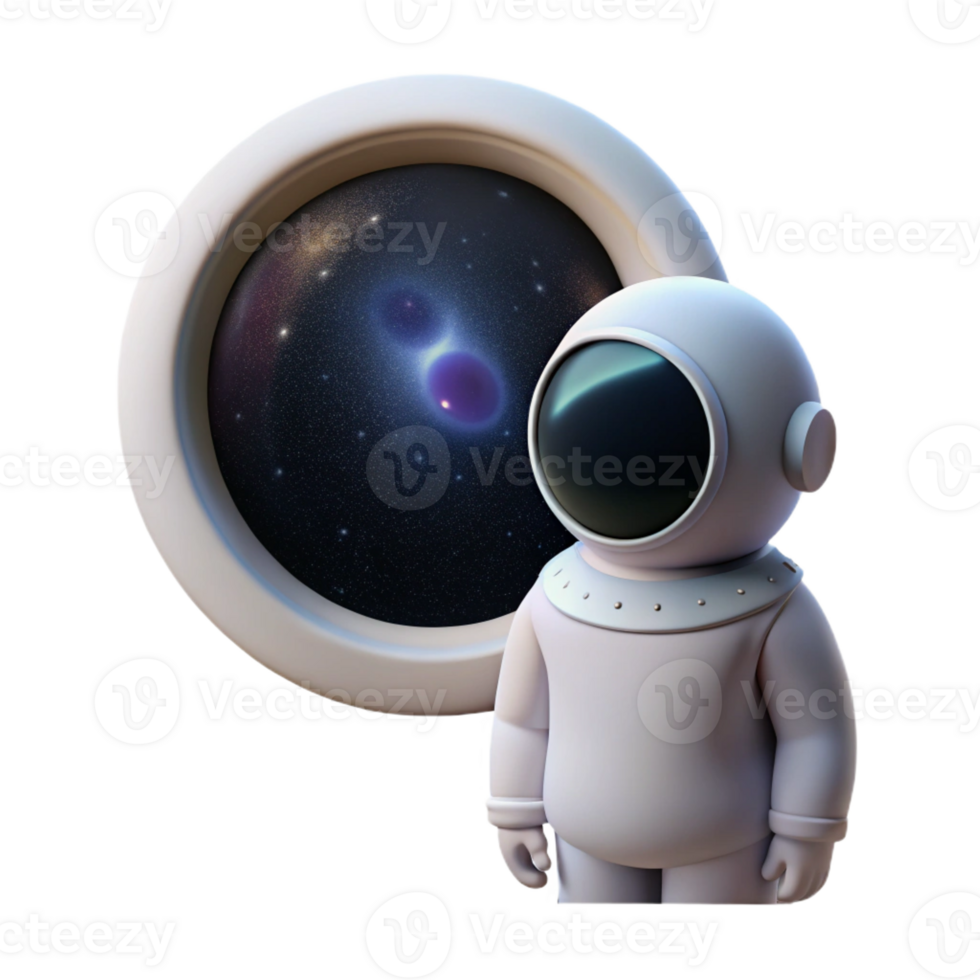 elegant creative A lone astronaut gazing at a colossal black hole from the window of a spaceship, realistic style, cosmic horror lighting 4K png