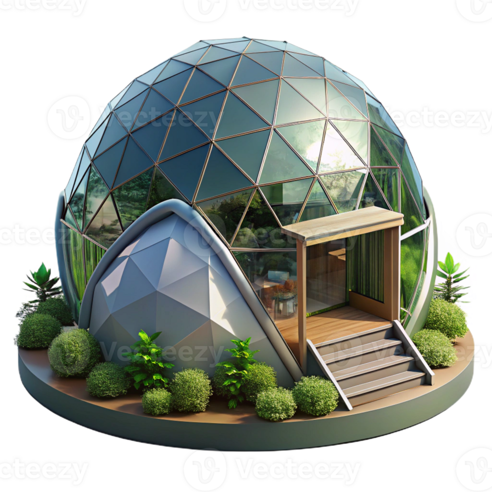 stunning artistic A skyscraper made of living plants, vertical gardens, sustainable design, bright sunlight, futuristic architecture premium png