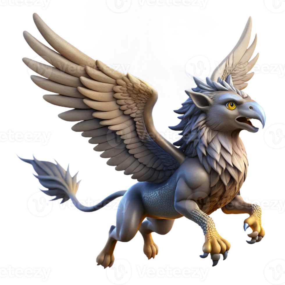 dramatic minimalist A majestic griffin soaring through a stormy sky, dramatic lightning, fantasy art style high quality png