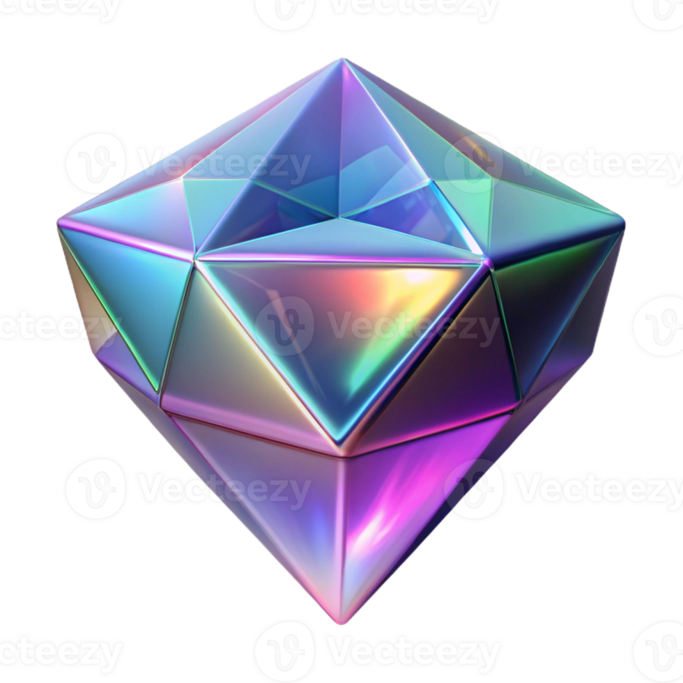 wonderful traditional A single, perfect cube of polished diamond, refracting light into a dazzling display of colors, under intense, sparkling lighting detailed png