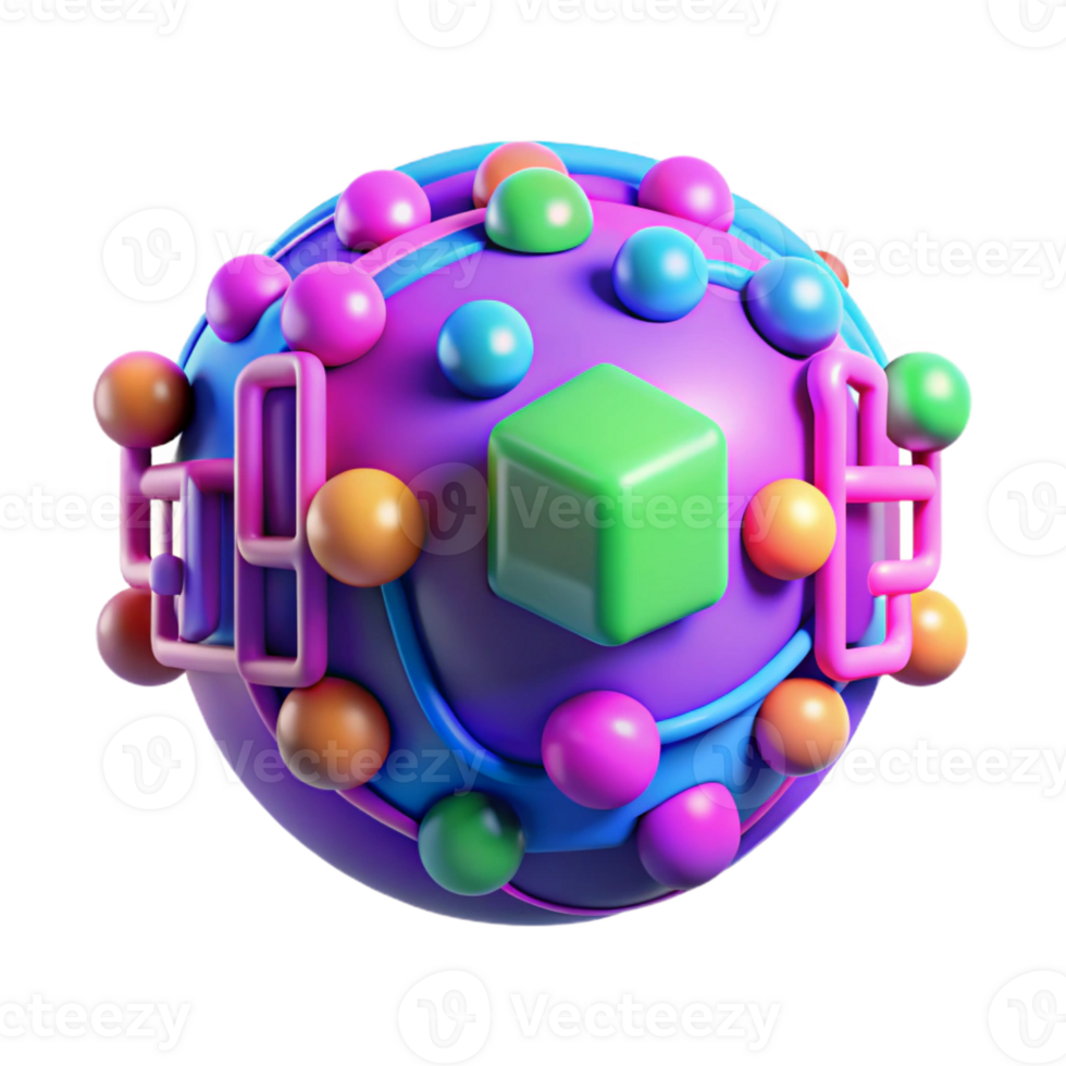 dramatic traditional An abstract representation of the digital world, using binary code and pixelated imagery, with a vibrant, neon color palette and a cyberpunk aesthetic detailed png