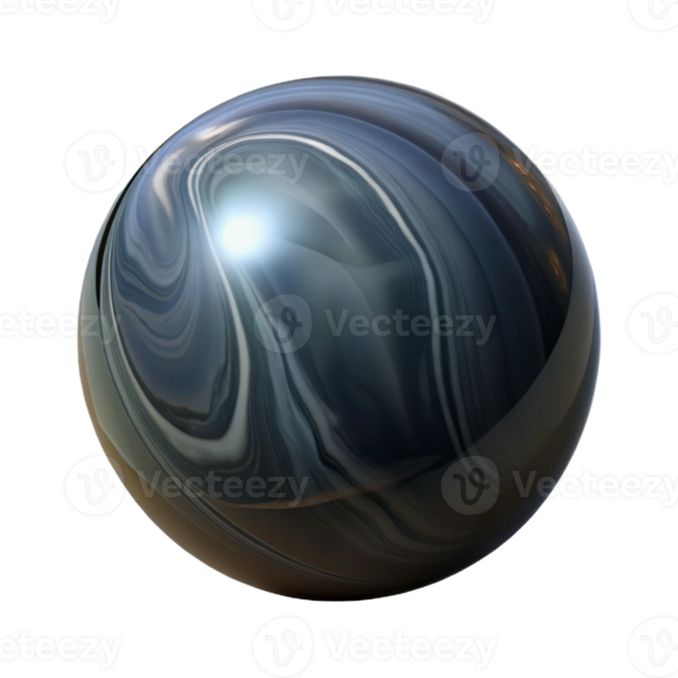 impressive vintage A single, perfect sphere of polished obsidian, reflecting a distorted image of its surroundings, dimly lit, hyperrealistic style, original png