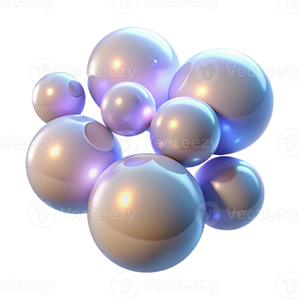 wonderful contemporary A field of floating, translucent orbs, emitting a soft, internal glow, illuminated by a subtle, ambient light, ethereal style, genuine png