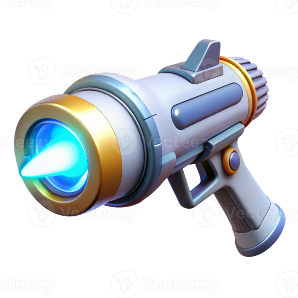 vibrant vintage A futuristic weapon emitting a beam of pure energy, bright white light with lens flare, science fiction style premium png