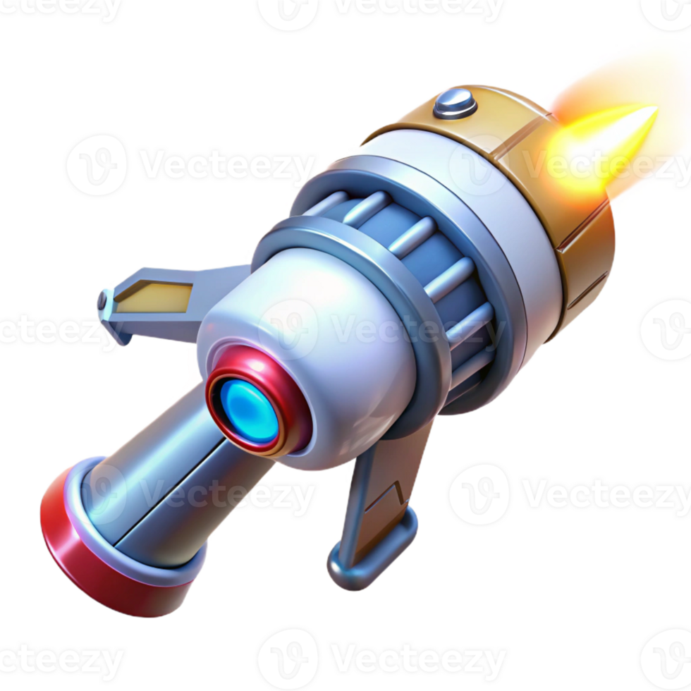 beautiful vintage A futuristic weapon emitting a beam of pure energy, bright white light with lens flare, science fiction style high quality png