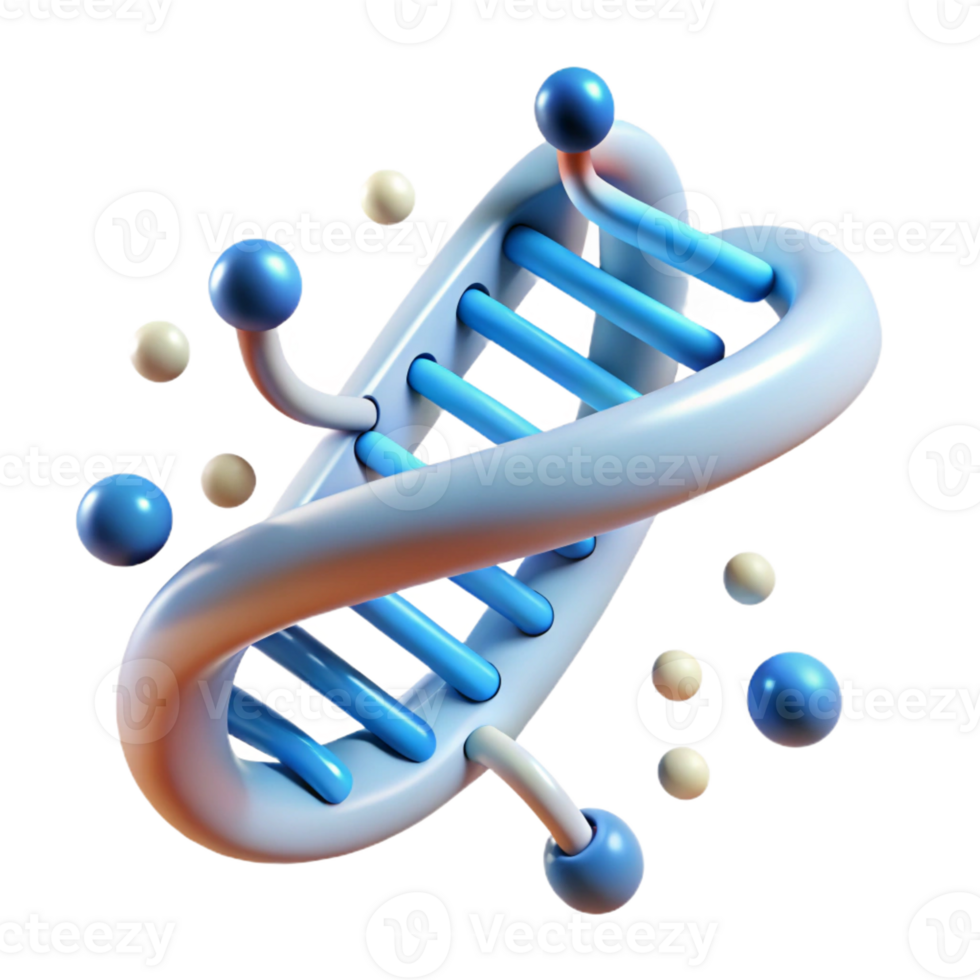 wonderful creative A DNA strand transforming into a digital code sequence, soft, white light, scientific illustration style exclusive png