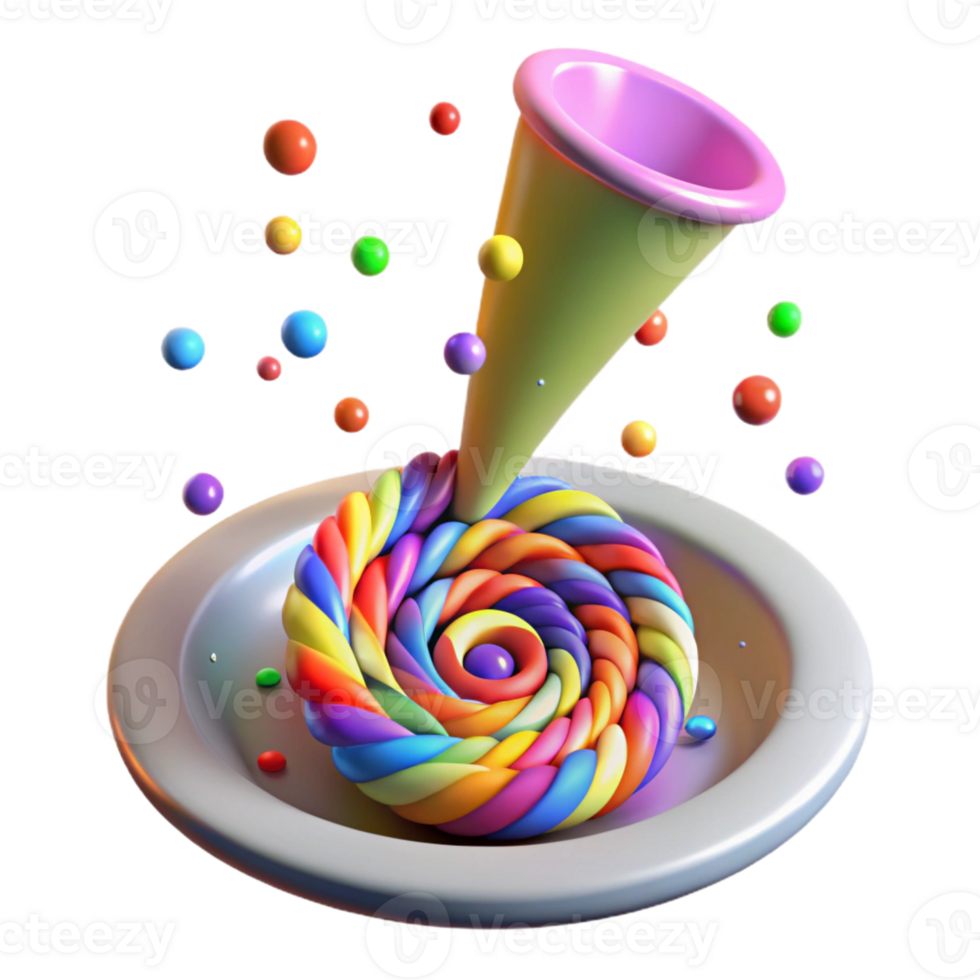 dramatic rustic A whirlwind of multicolored confetti, swirling in a vortex, lit by a spotlight from above genuine png