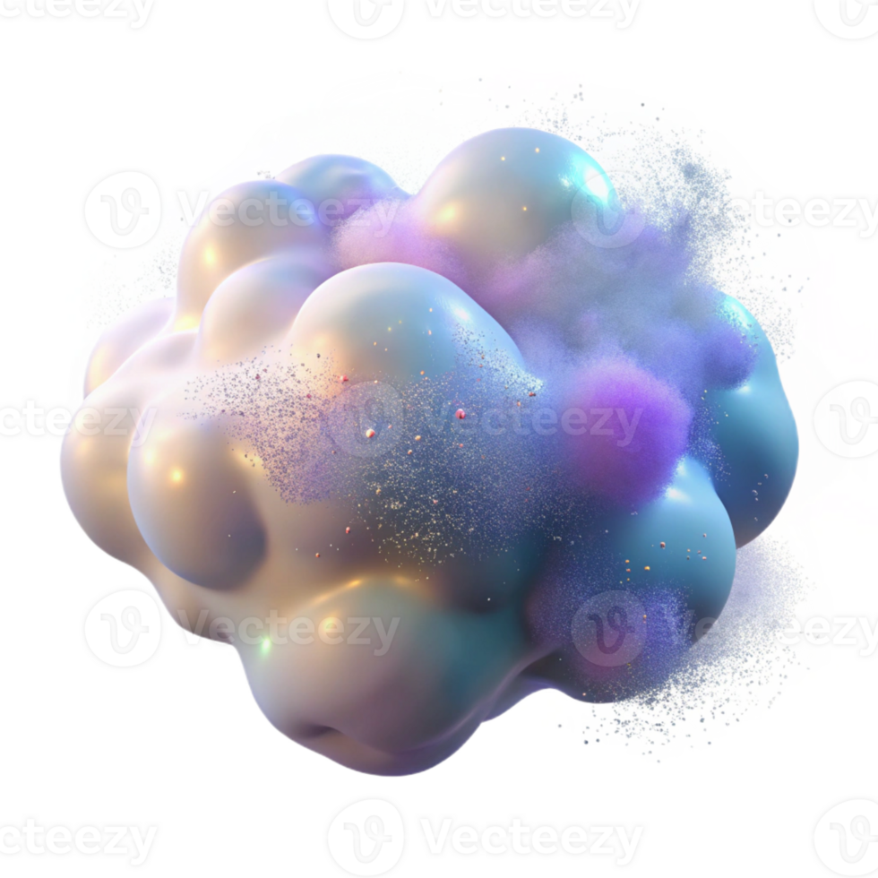 magnificent traditional A cloud of iridescent dust particles, swirling and dancing in a beam of light, ethereal and magical high resolution png