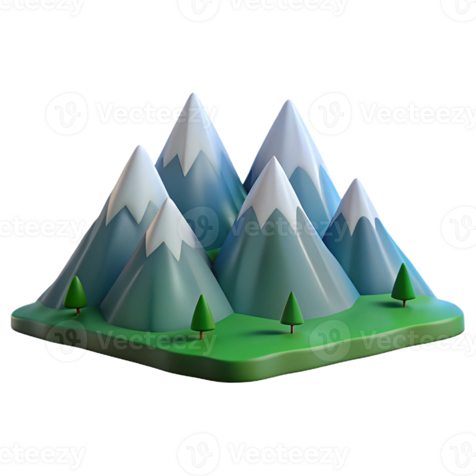 dramatic creative A panoramic view of a mountain range, crisp morning light, landscape photography style professional png