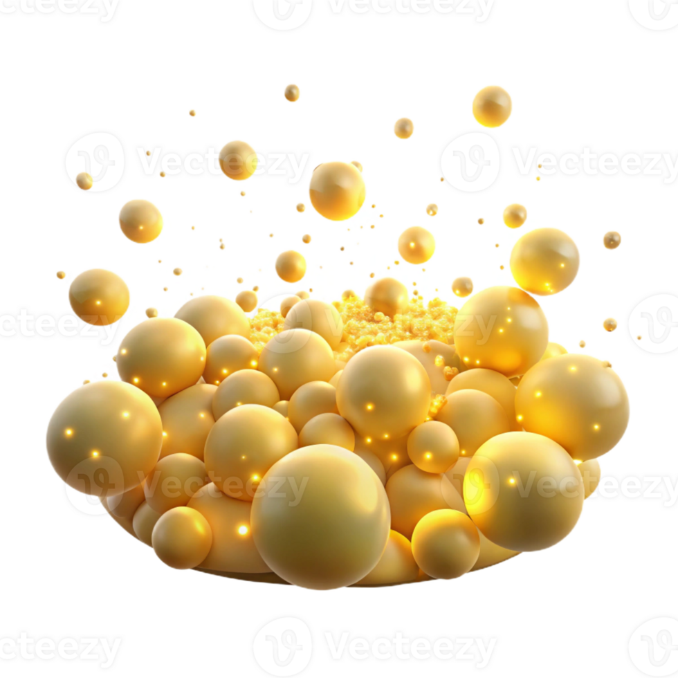 wonderful classic A field of randomly scattered, glowing particles, resembling fireflies, magical and enchanting high quality png