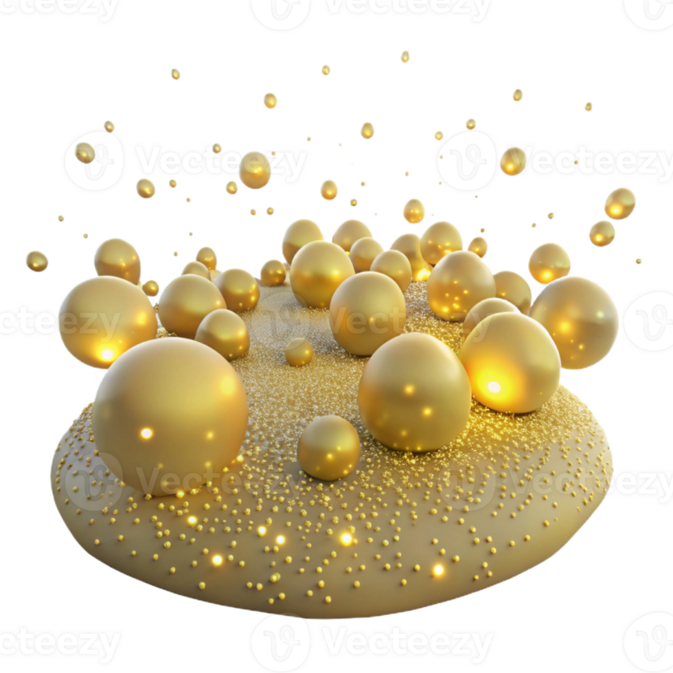 elegant creative A field of randomly scattered, glowing particles, resembling fireflies, magical and enchanting 4K png