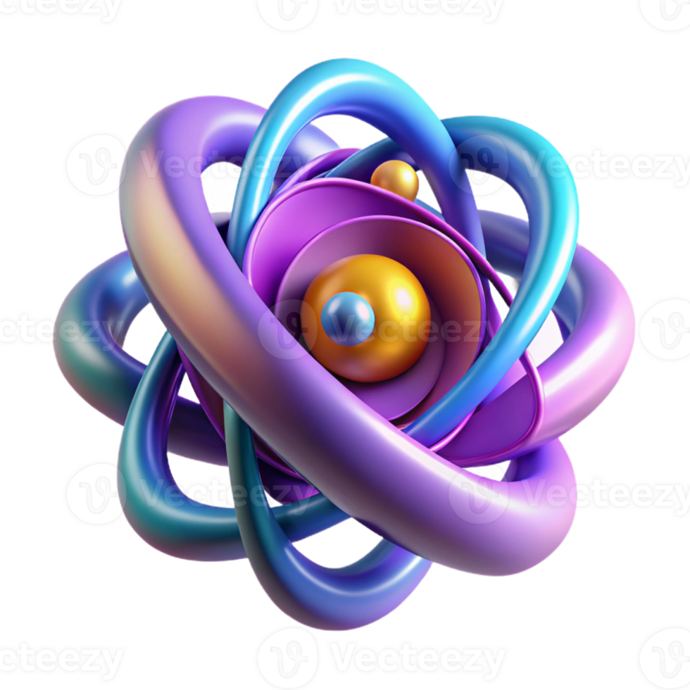 stunning traditional A quantum computer core pulsating with energy, swirling colors and light patterns, abstract and dynamic style high quality png