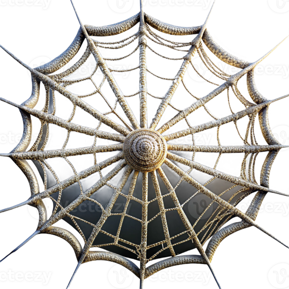 magnificent creative A close-up of a spider web covered in morning dew, glistening in the sunlight, macro photography, photorealistic high resolution png