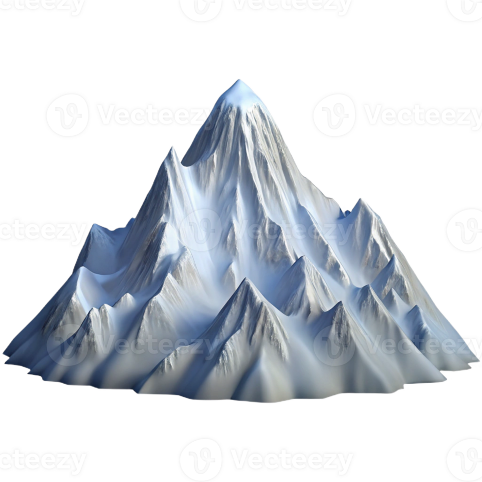 impressive vintage A majestic mountain range covered in snow, crisp clear light, realistic, landscape photography original png