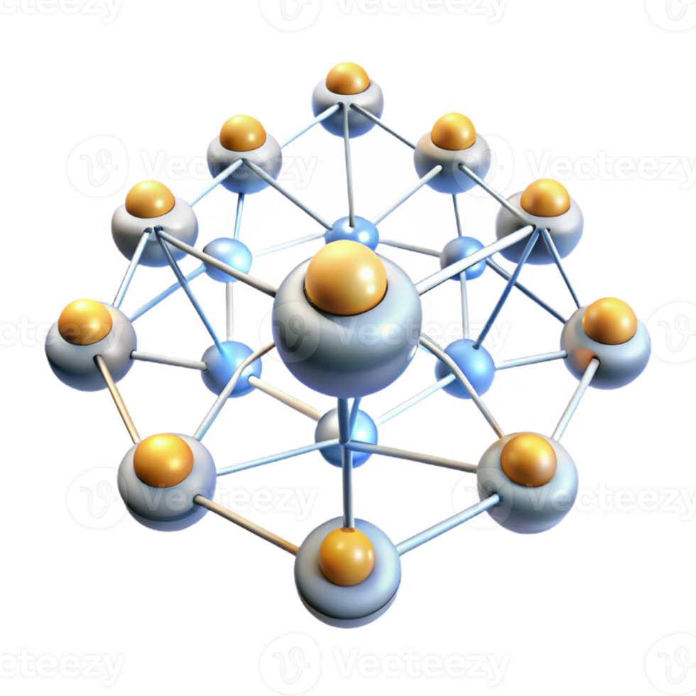 stunning creative A network of interconnected circuits pulsing with light, complex and intricate lighting, data visualization style 4K png