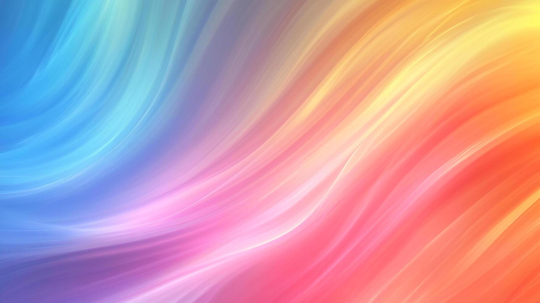 A vibrant backdrop of swirling, light-infused colors blending from blue and pink to orange and yellow, creating a soft, dreamlike aesthetic. photo