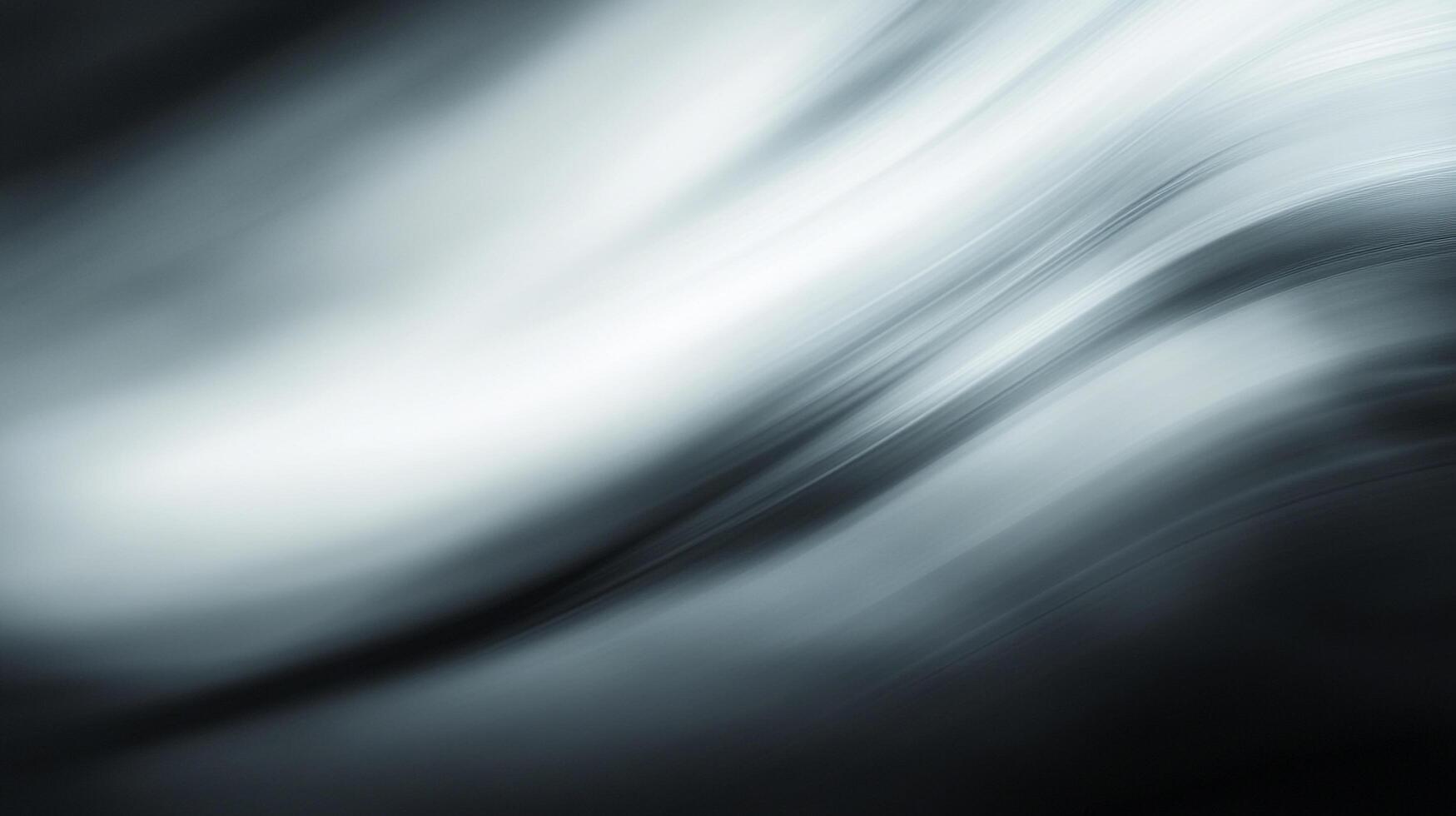 A smooth, flowing abstract design of monochrome blending together to create a modern and stylish background texture. photo