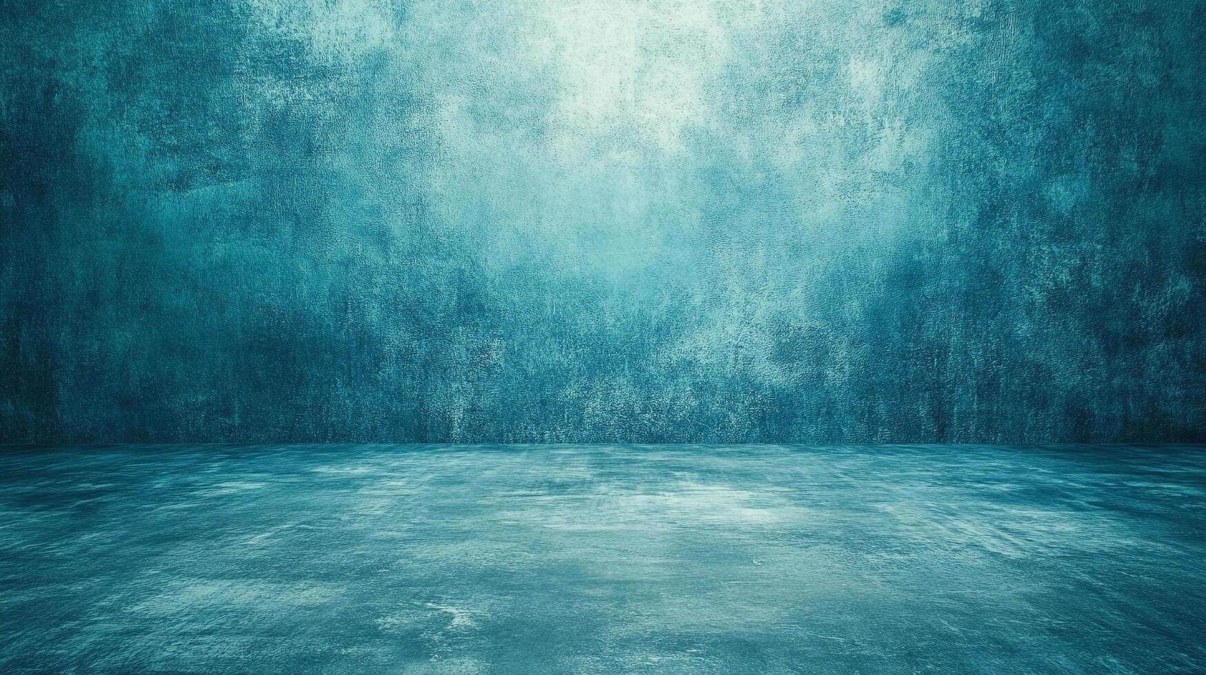 A moody teal abstract grunge texture backdrop evokes depth and artistic vibes. Ideal for creative projects needing character. photo