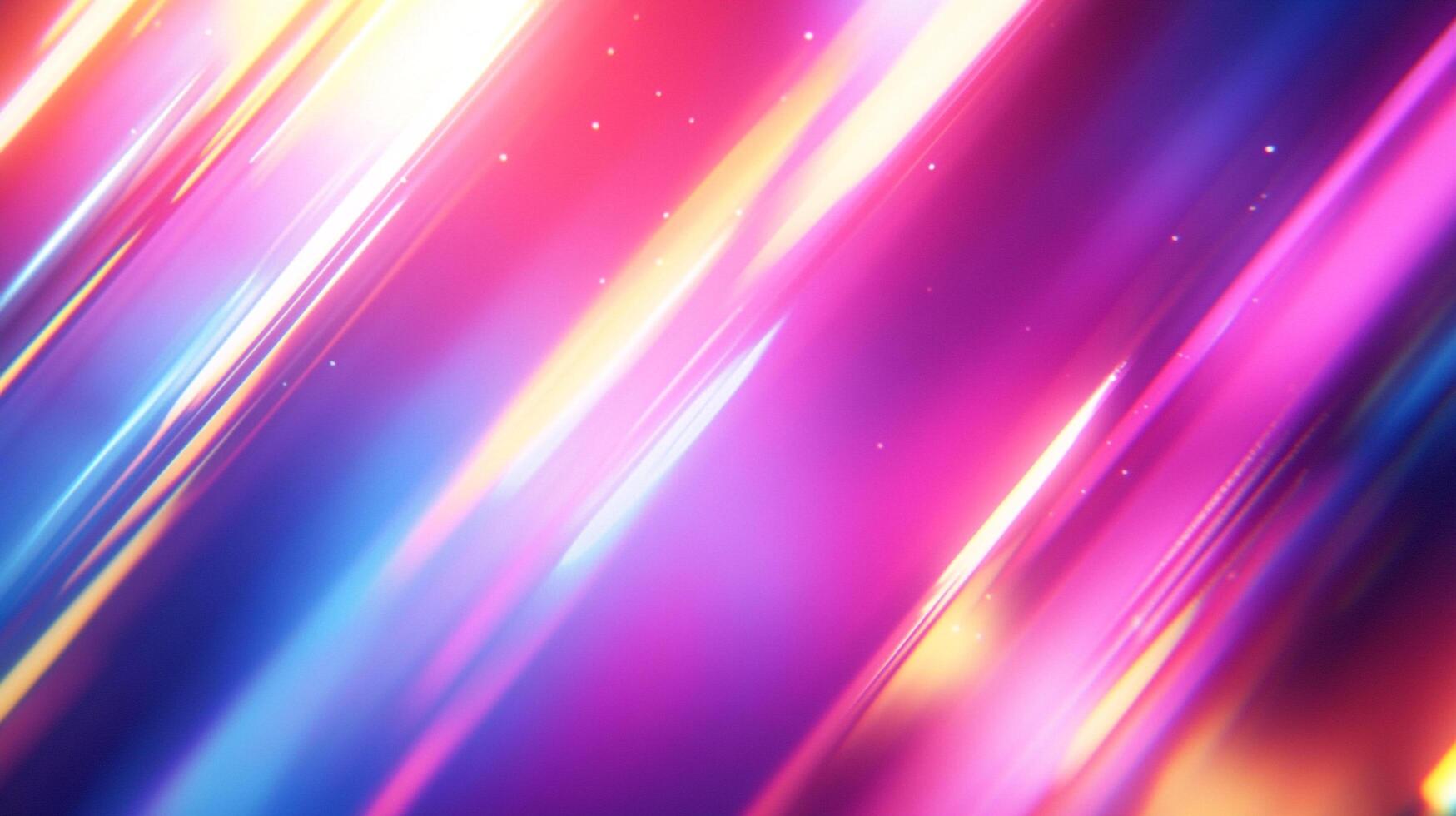Vibrant streaks of light dance across a gradient of colors. An abstract digital design full of energy and futuristic appeal. photo
