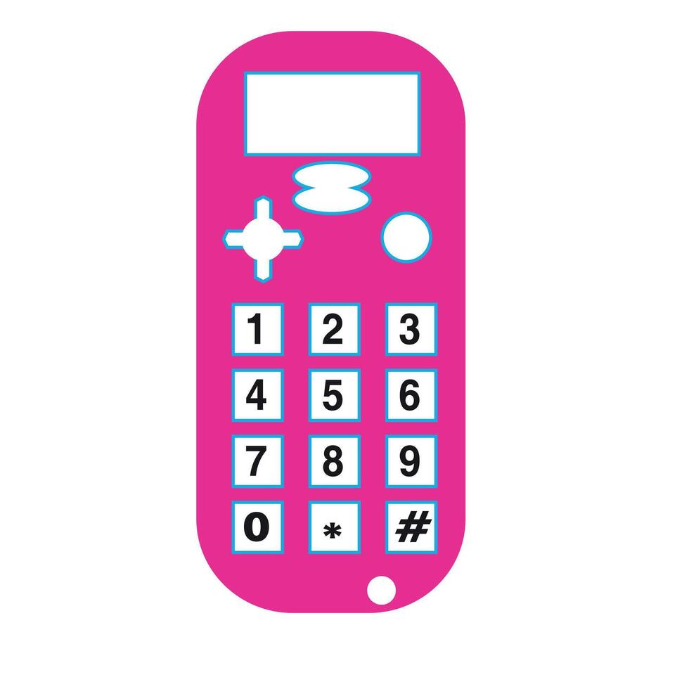 Mobile phone Creative Colorful Abstract Art vector