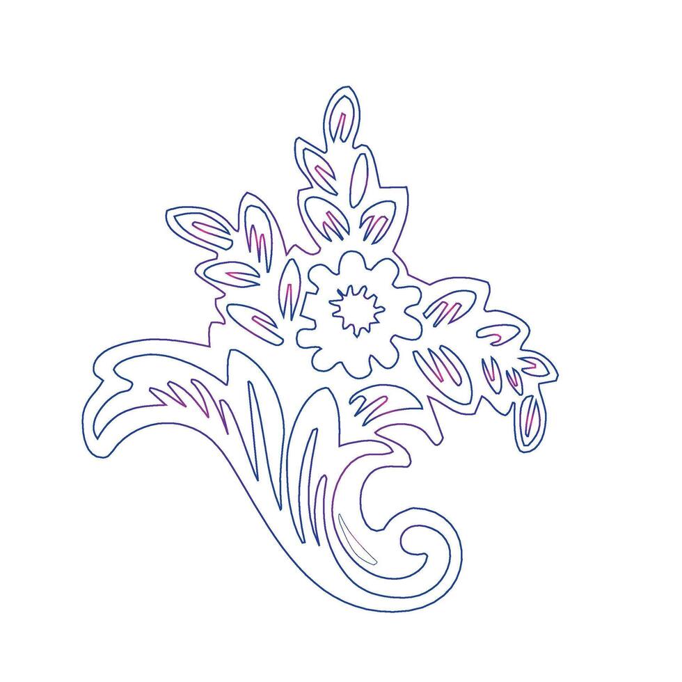 creative decorative border abstract illustration vector