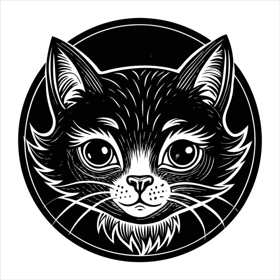 Cat Ears Whiskers vector
